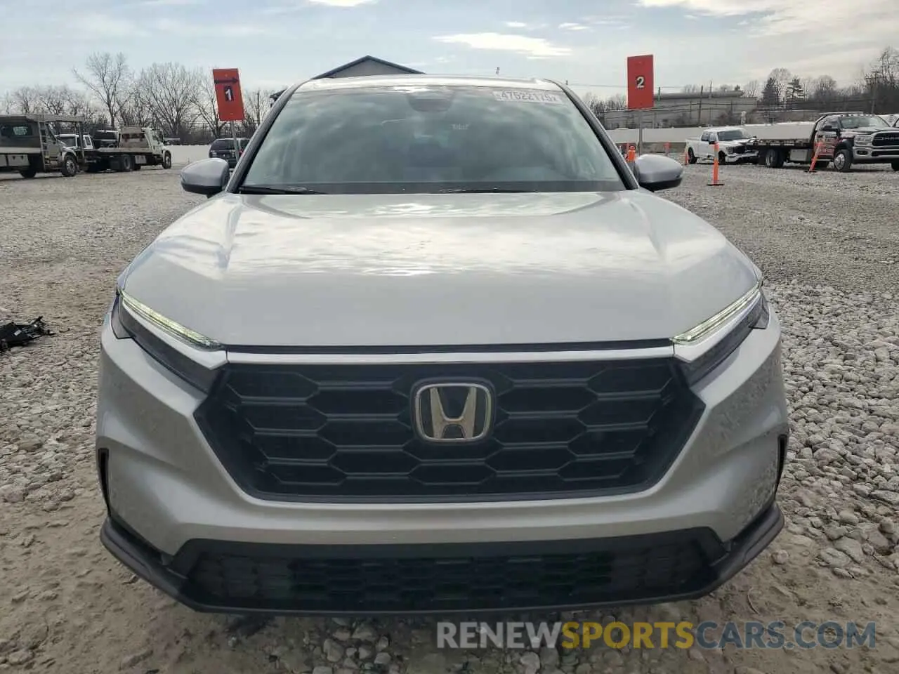 5 fotografías del automóvil dañado 2HKRS4H23SH425183 HONDA CRV 2025