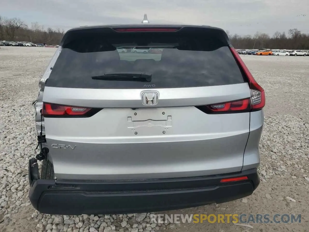 6 fotografías del automóvil dañado 2HKRS4H23SH425183 HONDA CRV 2025