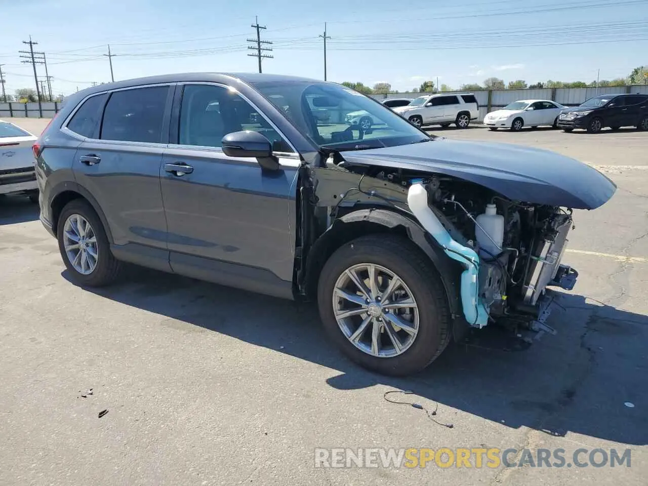 4 fotografías del automóvil dañado 2HKRS4H42SH454532 HONDA CRV 2025