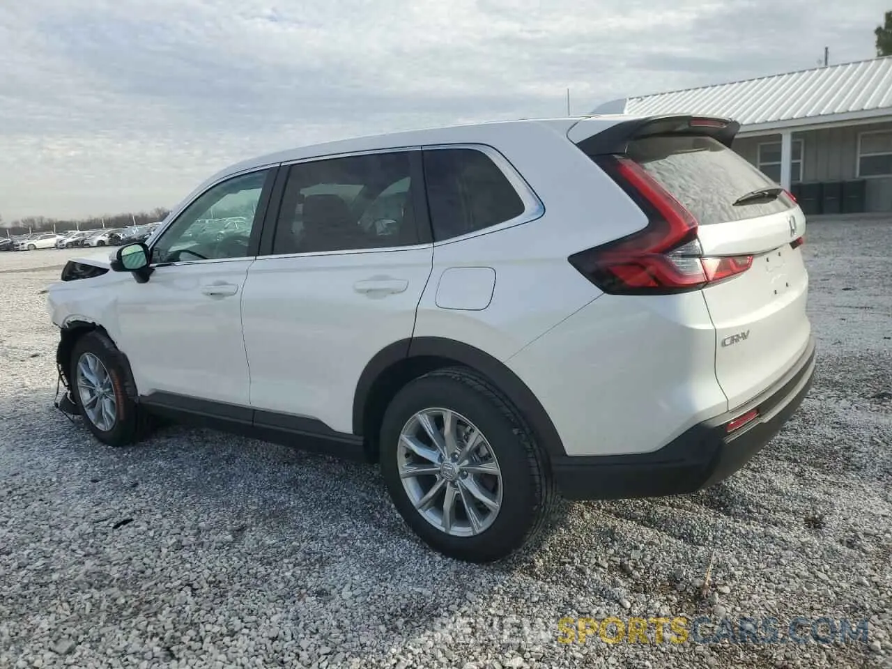 2 fotografías del automóvil dañado 2HKRS4H48SH437170 HONDA CRV 2025
