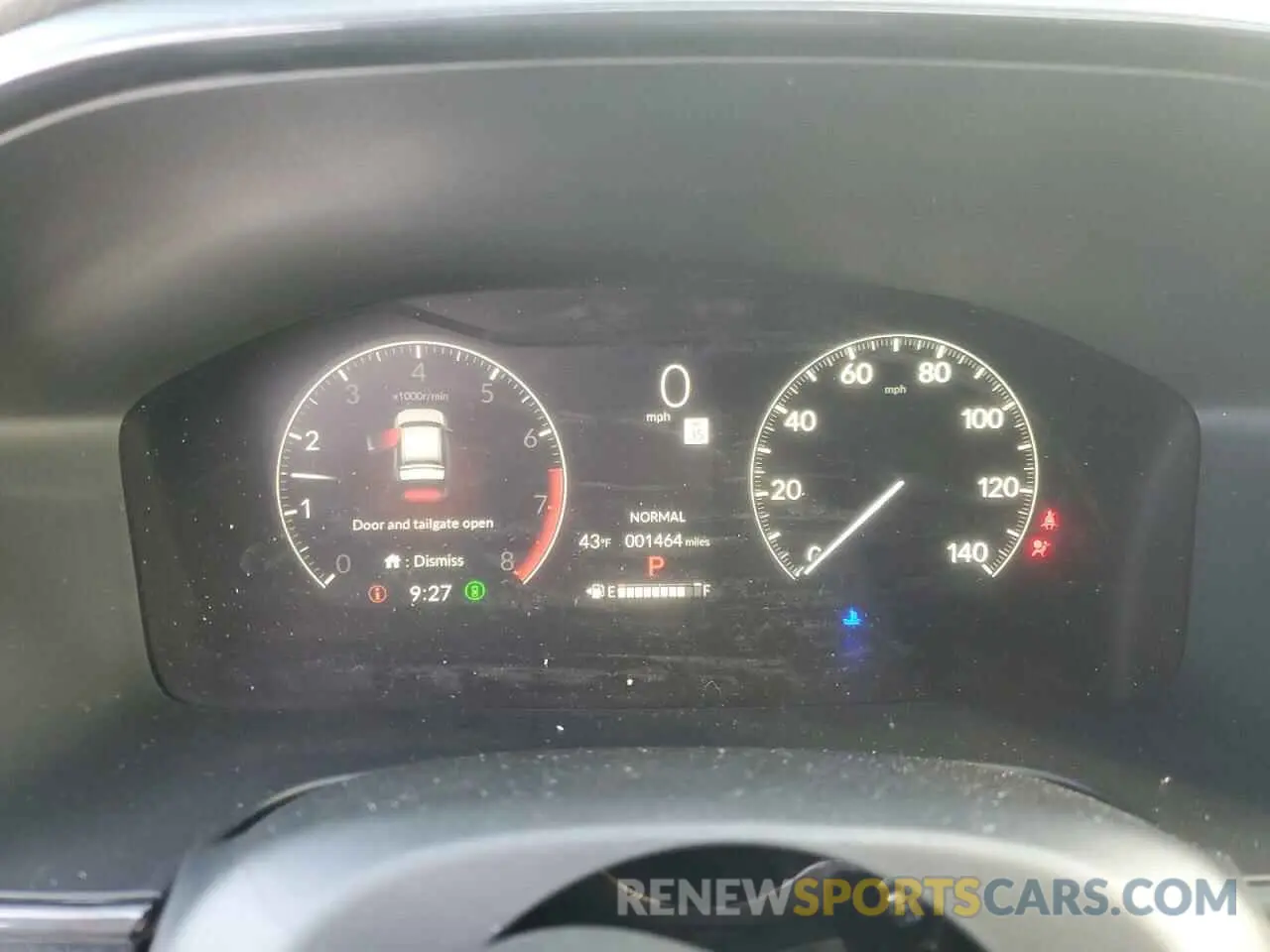 9 fotografías del automóvil dañado 2HKRS4H48SH437170 HONDA CRV 2025