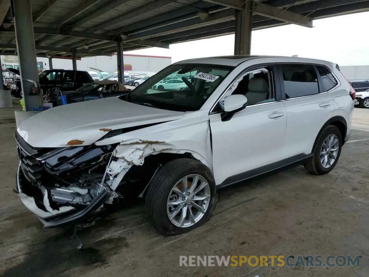 1 fotografías del automóvil dañado 2HKRS4H70SH433494 HONDA CRV 2025