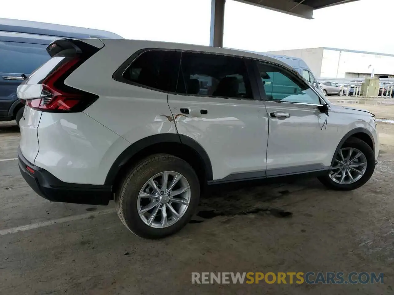 3 fotografías del automóvil dañado 2HKRS4H70SH433494 HONDA CRV 2025