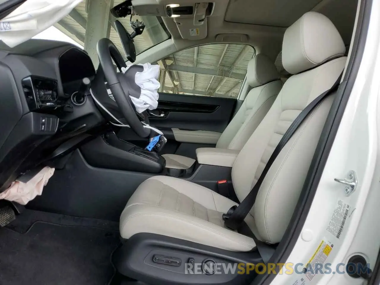 7 fotografías del automóvil dañado 2HKRS4H70SH433494 HONDA CRV 2025