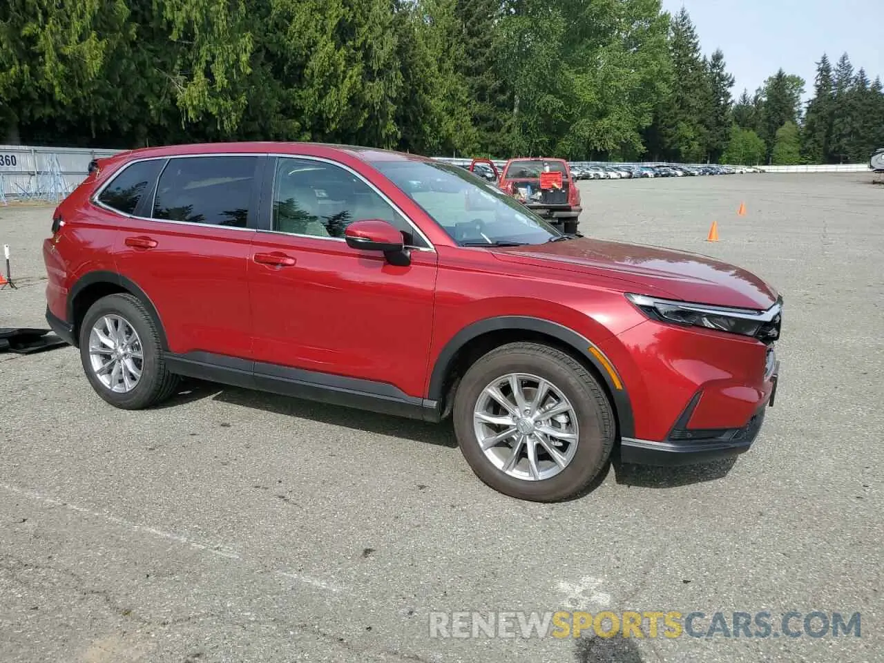 4 fotografías del automóvil dañado 2HKRS4H73SH417807 HONDA CRV 2025