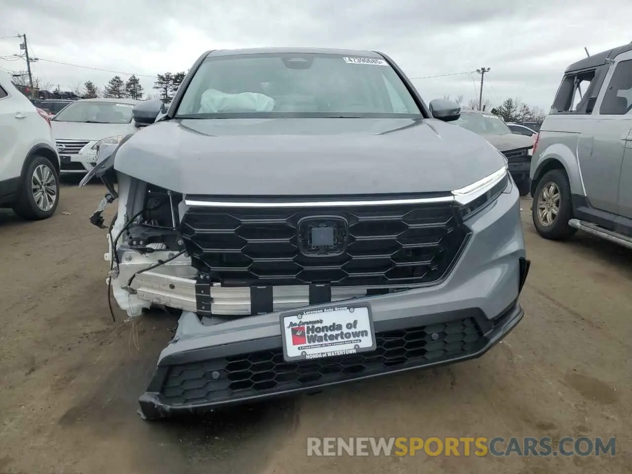 5 fotografías del automóvil dañado 2HKRS4H74SH461136 HONDA CRV 2025