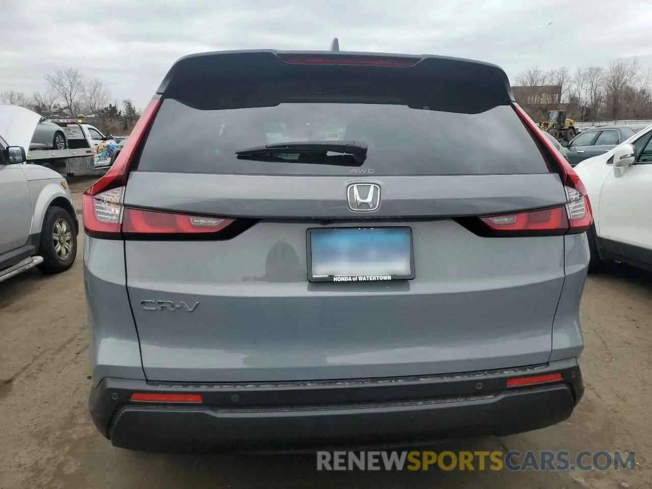 6 fotografías del automóvil dañado 2HKRS4H74SH461136 HONDA CRV 2025