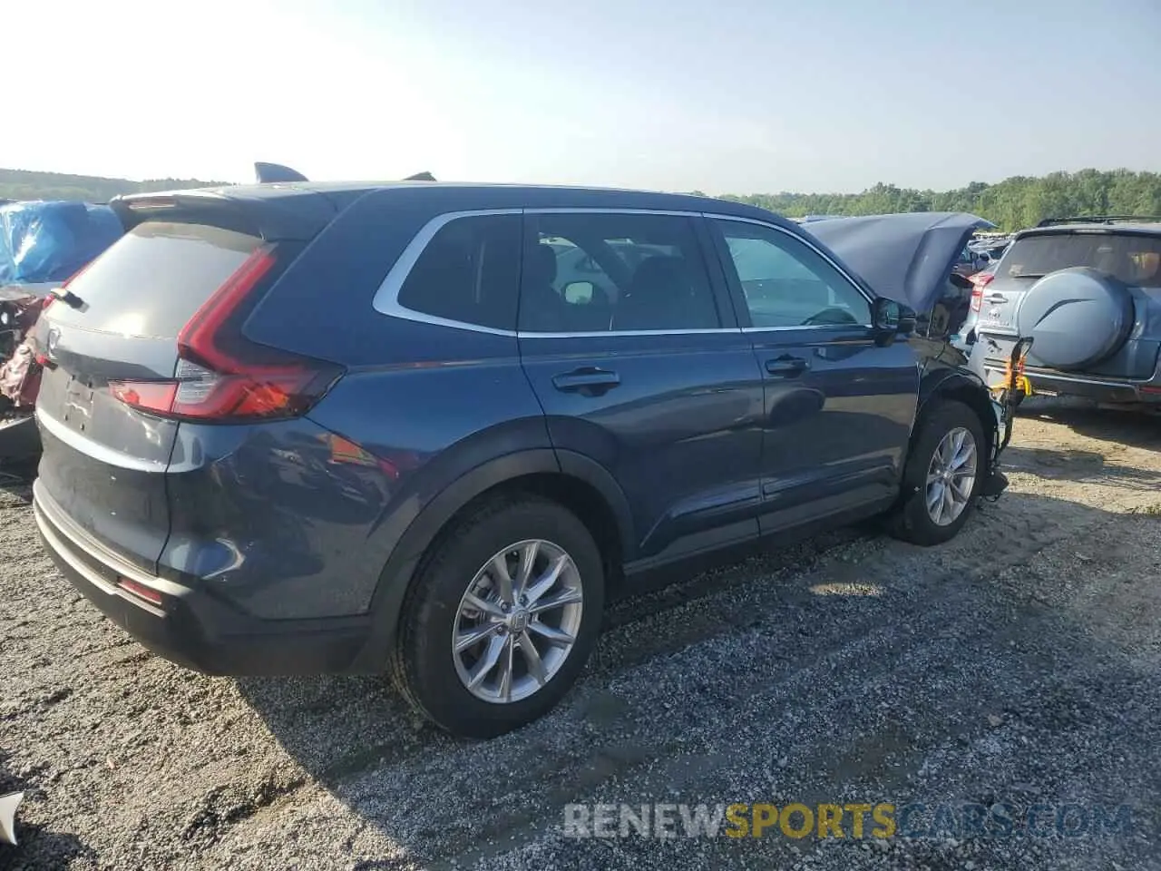 3 fotografías del automóvil dañado 2HKRS4H76SH406252 HONDA CRV 2025