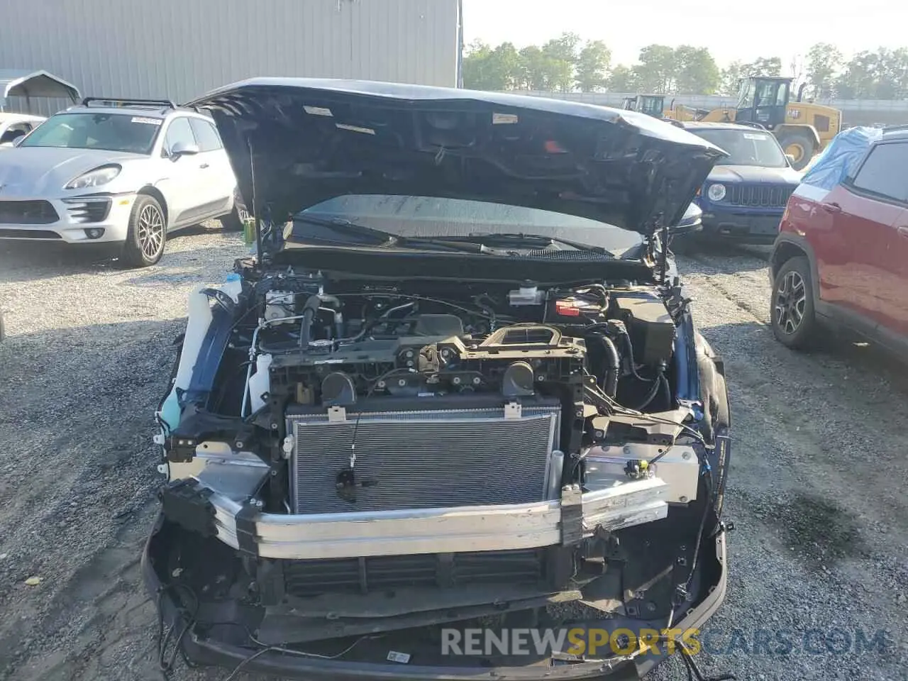 5 fotografías del automóvil dañado 2HKRS4H76SH406252 HONDA CRV 2025