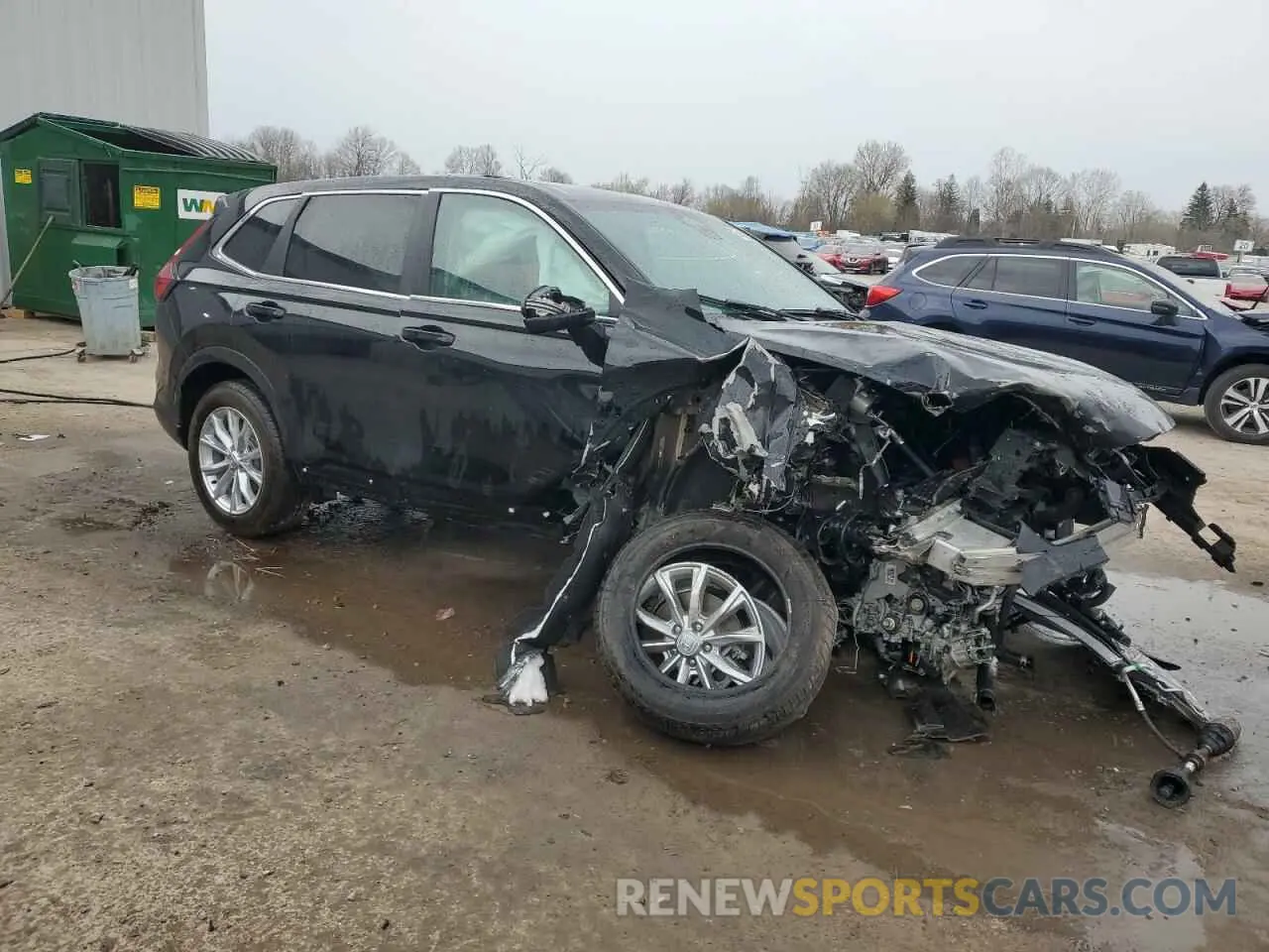 4 fotografías del automóvil dañado 2HKRS4H7XSH472352 HONDA CRV 2025