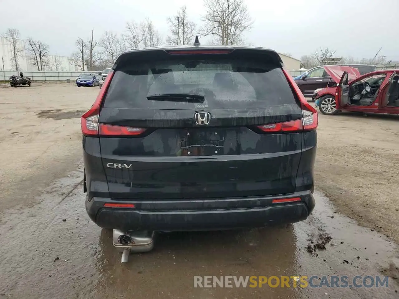 6 fotografías del automóvil dañado 2HKRS4H7XSH472352 HONDA CRV 2025