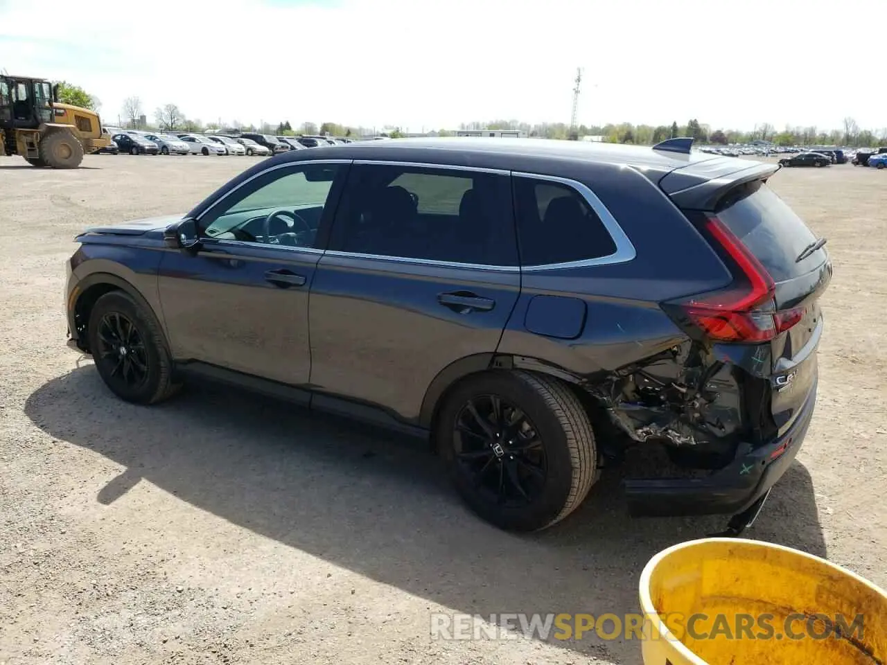 2 fotografías del automóvil dañado 2HKRS6H78SH208171 HONDA CRV 2025