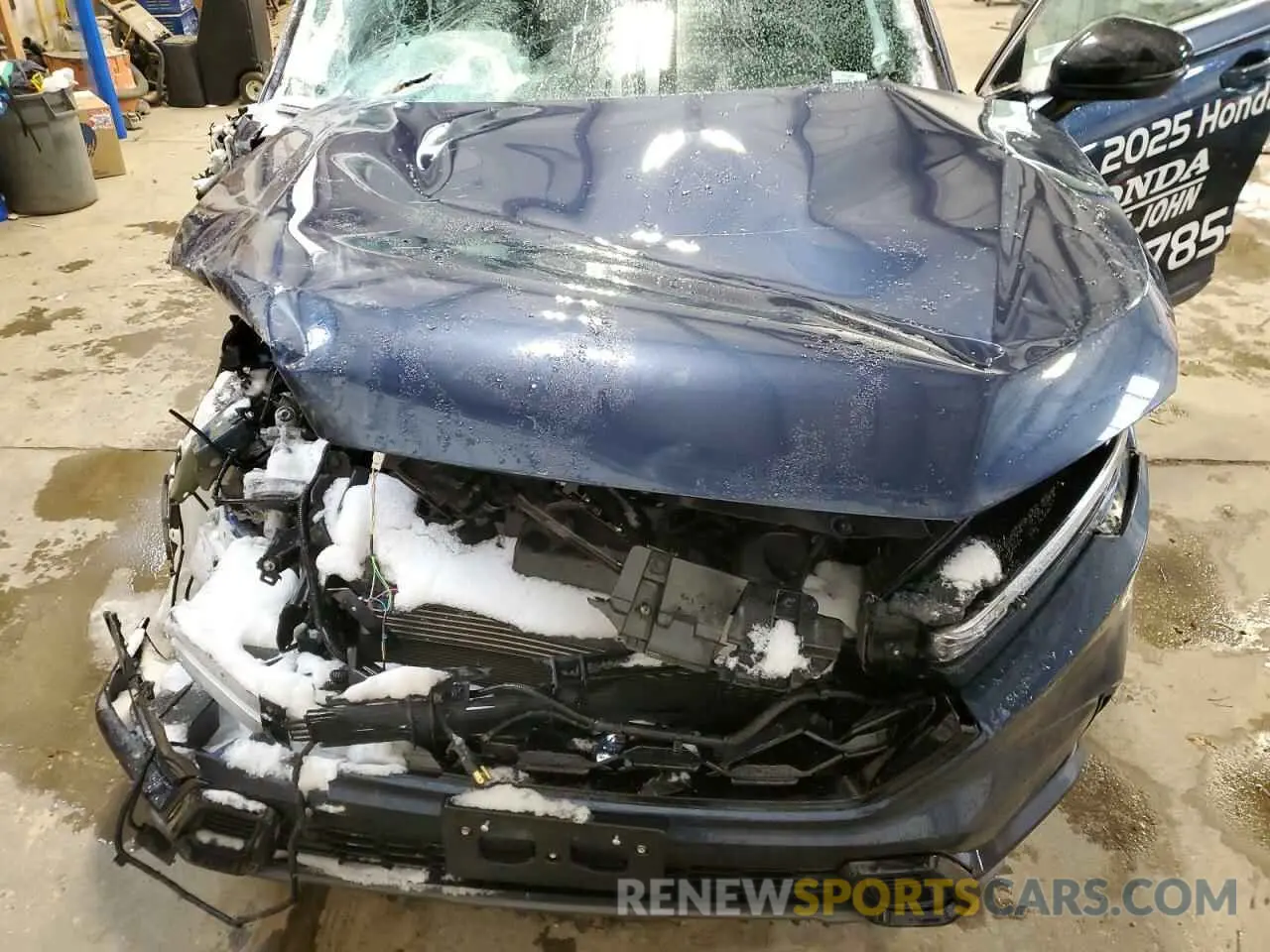 12 fotografías del automóvil dañado 2HKRS6H79SH200094 HONDA CRV 2025