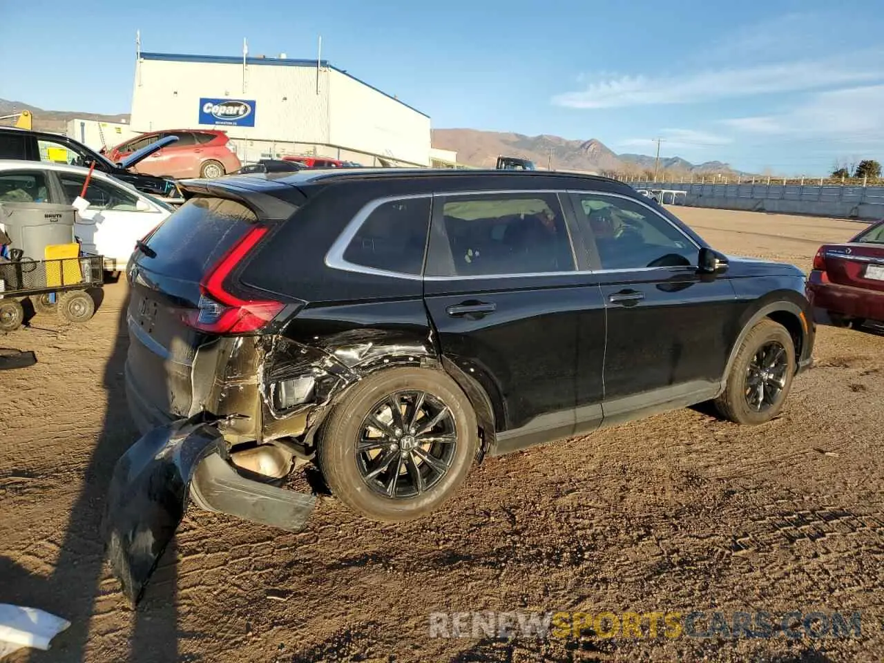 3 fotografías del automóvil dañado 2HKRS6H81SH805851 HONDA CRV 2025