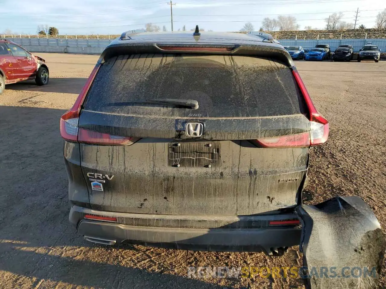 6 fotografías del automóvil dañado 2HKRS6H81SH805851 HONDA CRV 2025