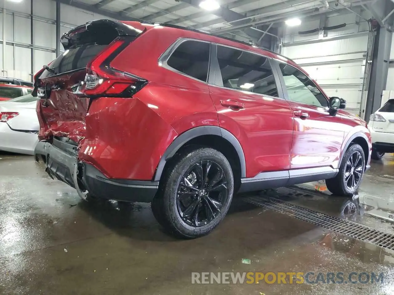 3 fotografías del automóvil dañado 2HKRS6H90SH820446 HONDA CRV 2025