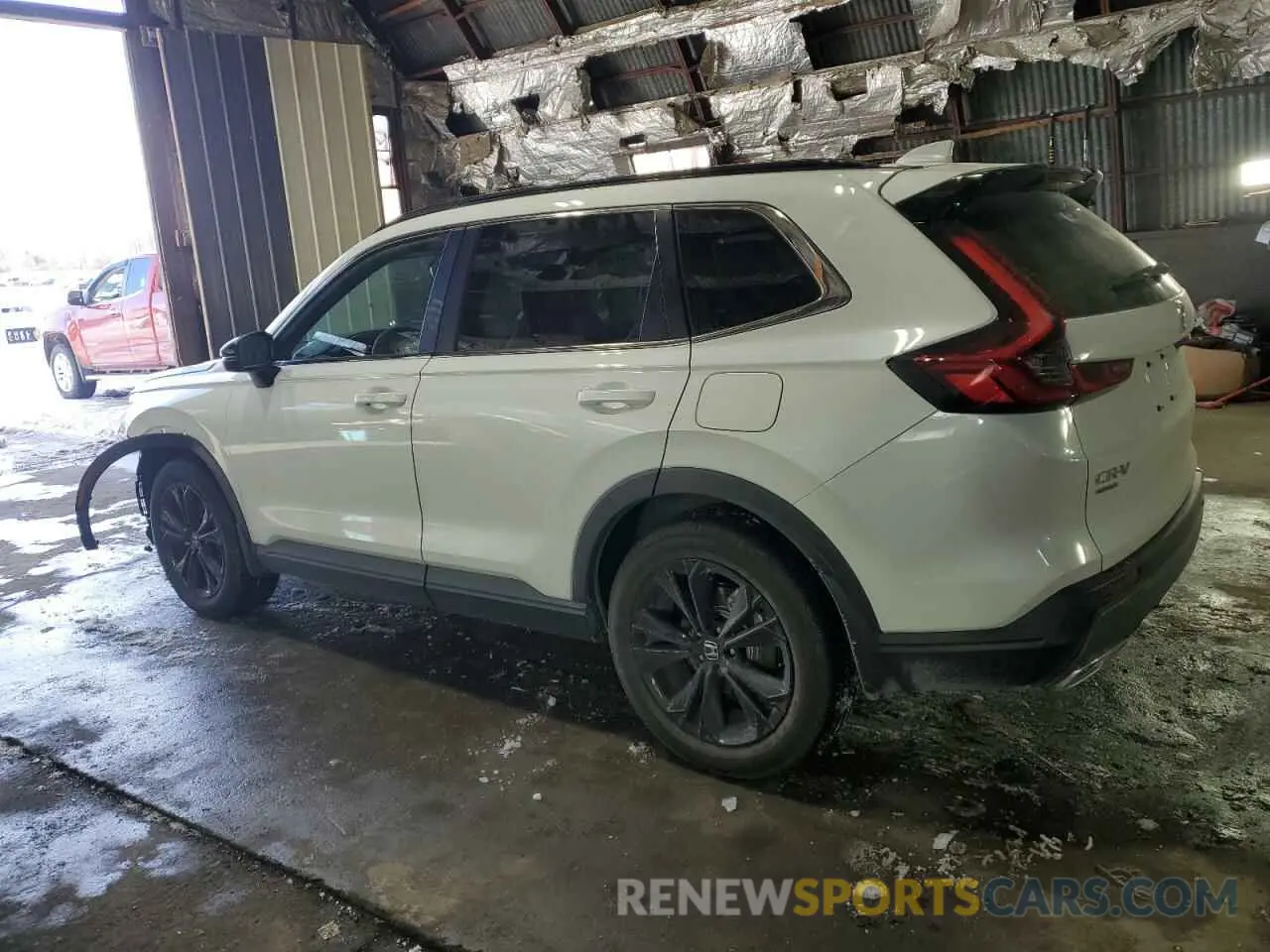 2 fotografías del automóvil dañado 2HKRS6H92SH808718 HONDA CRV 2025