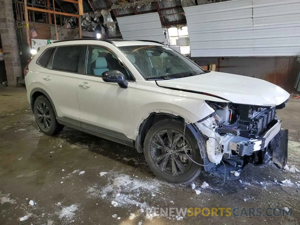 4 fotografías del automóvil dañado 2HKRS6H92SH808718 HONDA CRV 2025