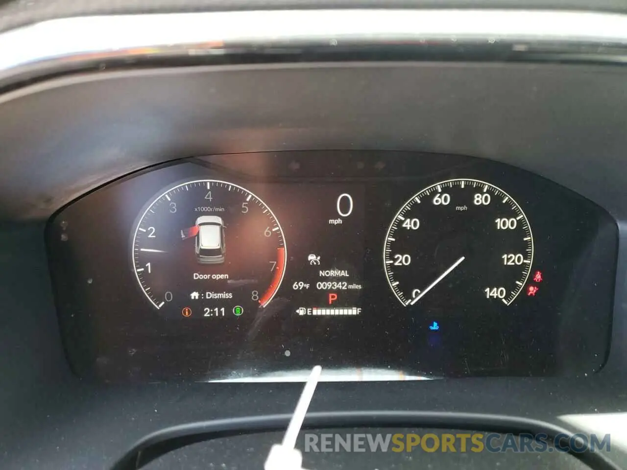9 fotografías del automóvil dañado 5J6RS3H45SL002459 HONDA CRV 2025