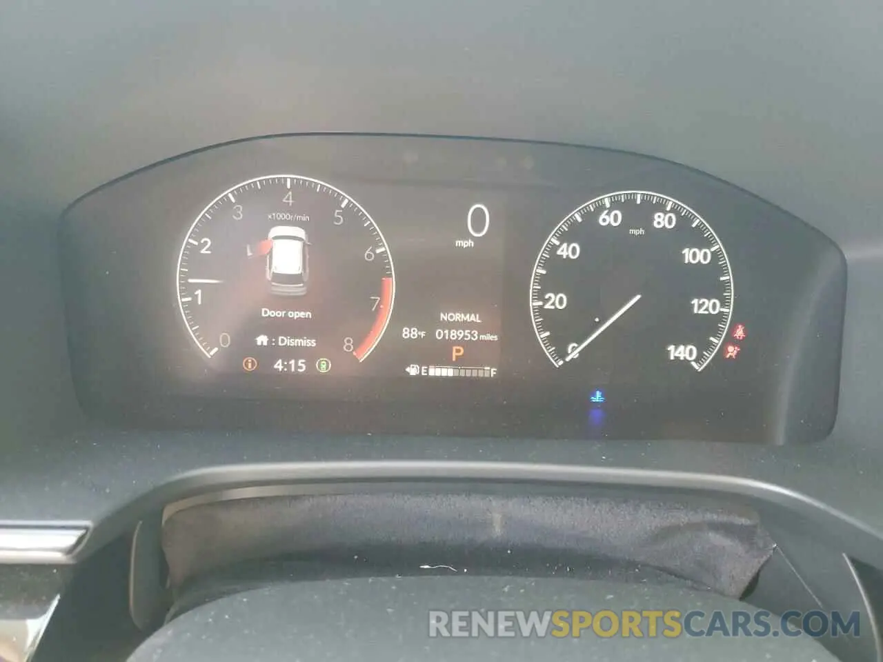9 fotografías del automóvil dañado 5J6RS3H70SL002976 HONDA CRV 2025