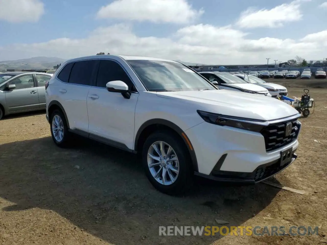 4 fotografías del automóvil dañado 5J6RS3H76SL001735 HONDA CRV 2025