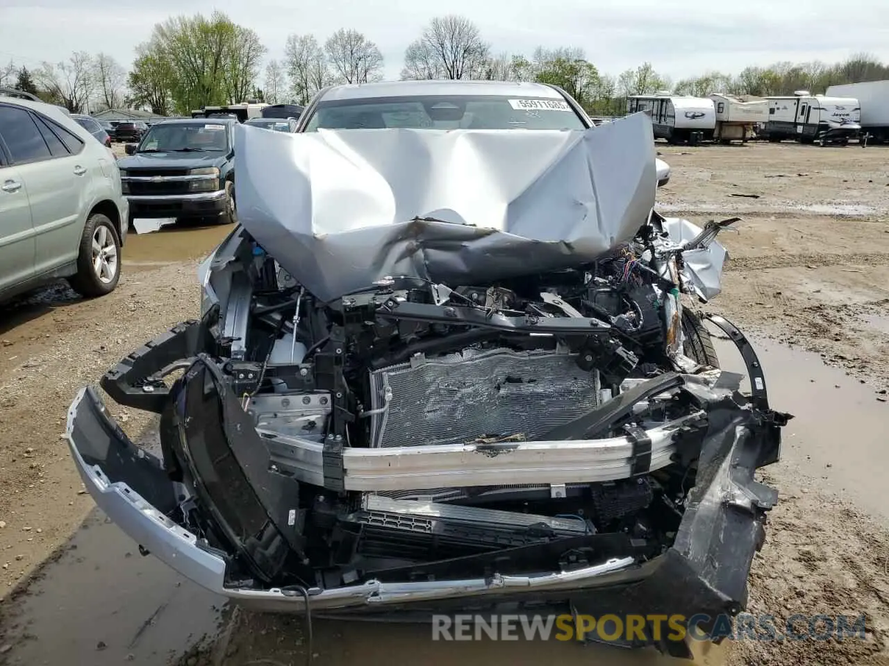 5 fotografías del automóvil dañado 5J6RS4H78SL014914 HONDA CRV 2025