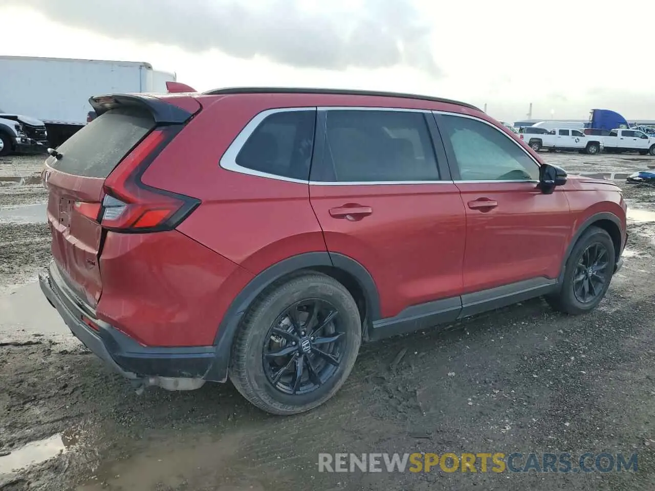 3 fotografías del automóvil dañado 5J6RS5H53SL000505 HONDA CRV 2025