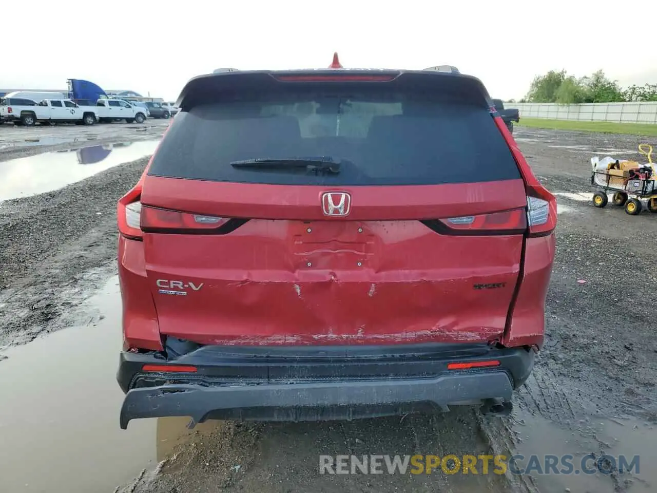 6 fotografías del automóvil dañado 5J6RS5H53SL000505 HONDA CRV 2025