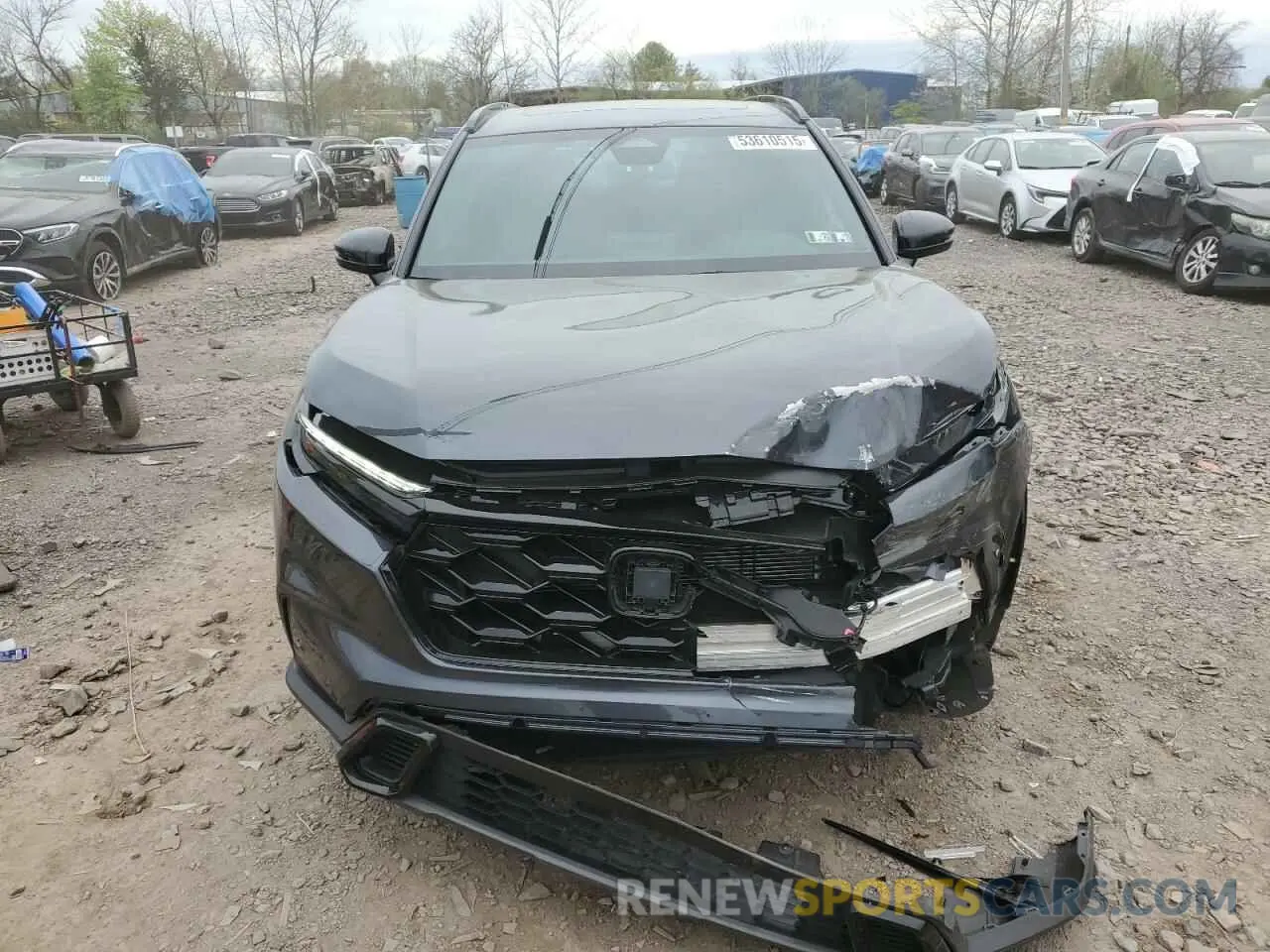 5 fotografías del automóvil dañado 5J6RS6H51SL027336 HONDA CRV 2025