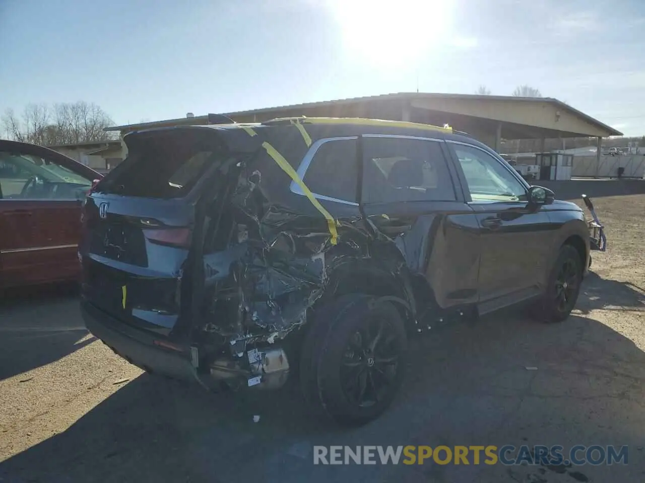 3 fotografías del automóvil dañado 5J6RS6H59SL017511 HONDA CRV 2025