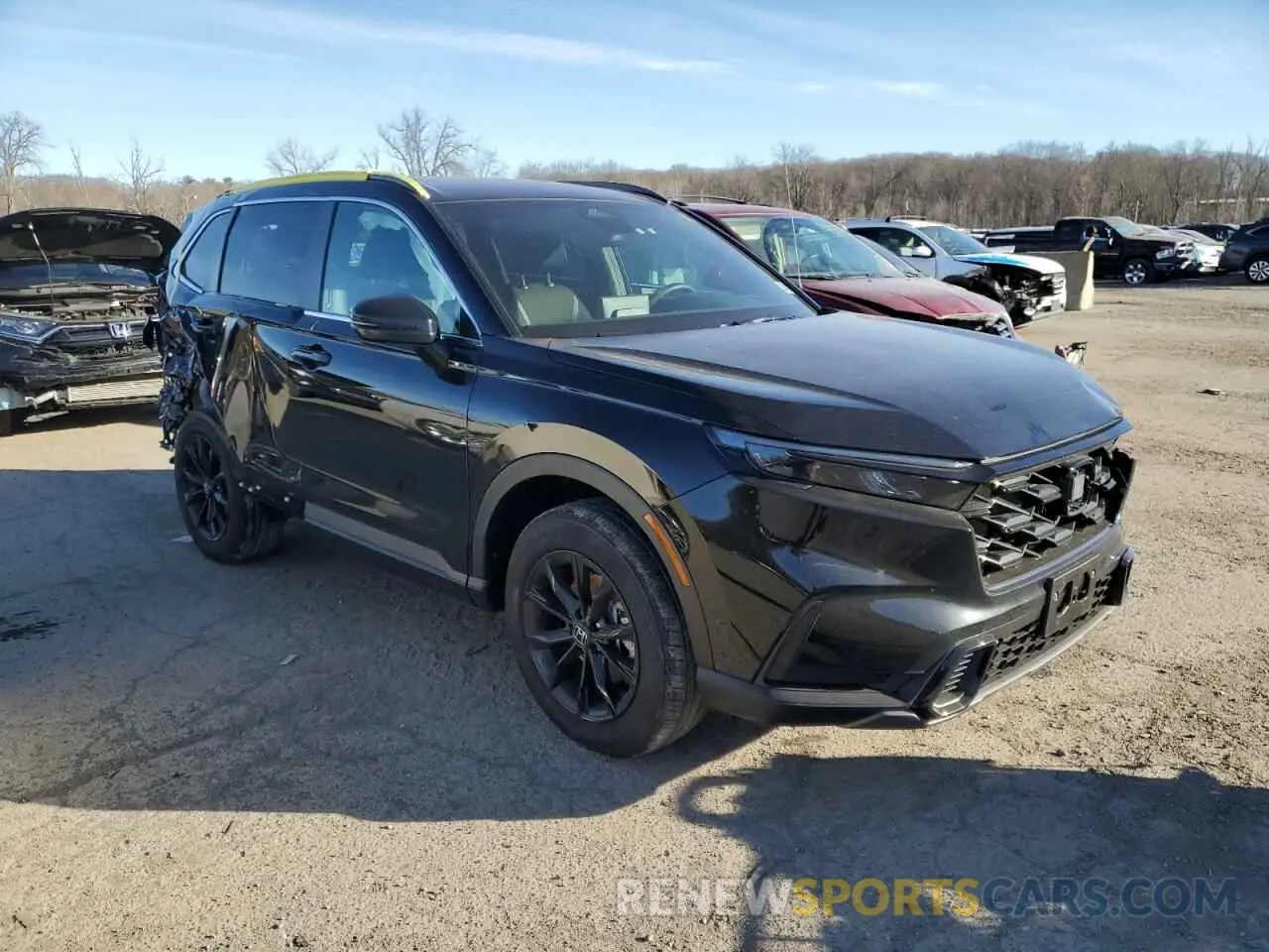 4 fotografías del automóvil dañado 5J6RS6H59SL017511 HONDA CRV 2025
