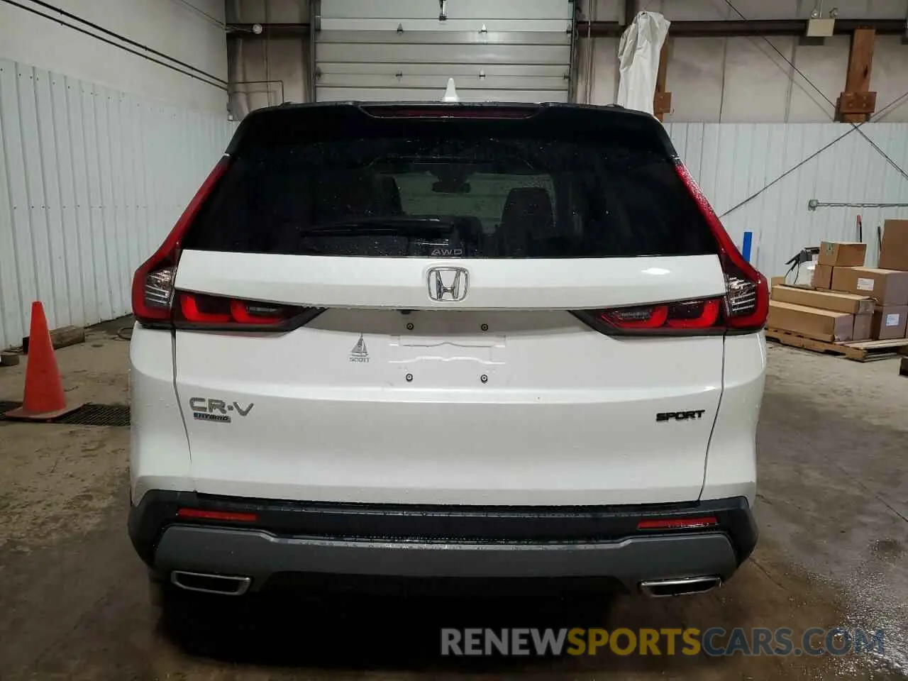 6 fotografías del automóvil dañado 5J6RS6H5XSL024130 HONDA CRV 2025