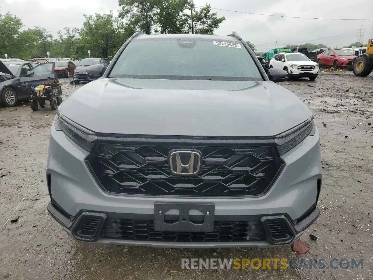 5 fotografías del automóvil dañado 5J6RS6H85SL002269 HONDA CRV 2025
