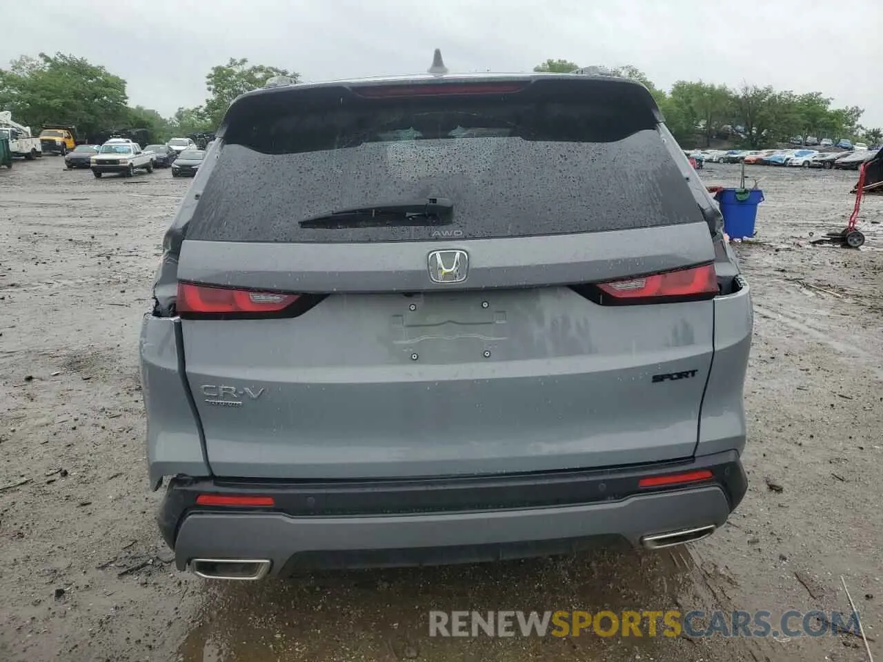 6 fotografías del automóvil dañado 5J6RS6H85SL002269 HONDA CRV 2025