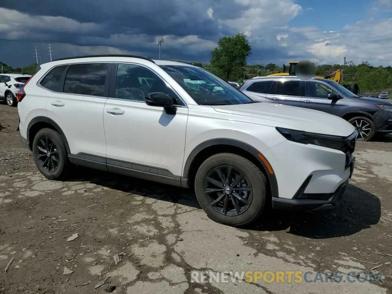 4 fotografías del automóvil dañado 5J6RS6H85SL015524 HONDA CRV 2025