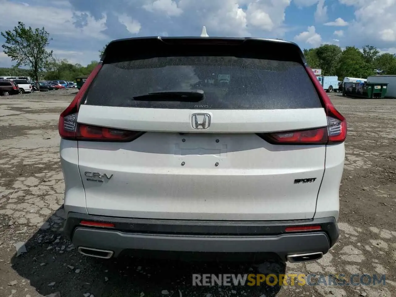 6 fotografías del automóvil dañado 5J6RS6H85SL015524 HONDA CRV 2025