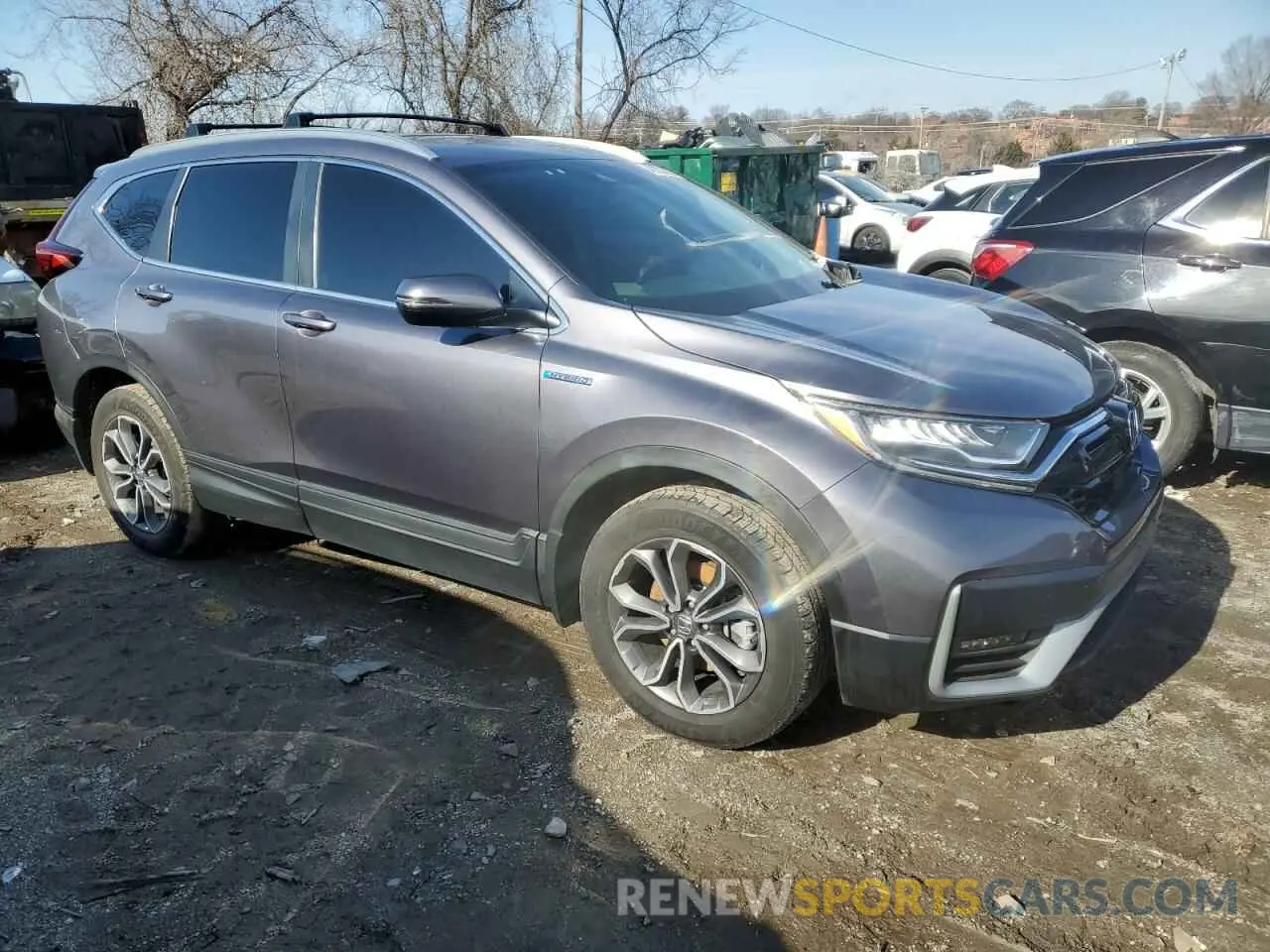 4 fotografías del automóvil dañado 5J6RS6H85SL022148 HONDA CRV 2025