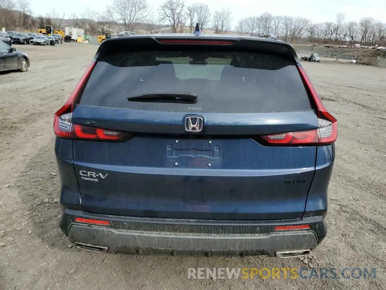 6 fotografías del automóvil dañado 5J6RS6H8XSL017771 HONDA CRV 2025