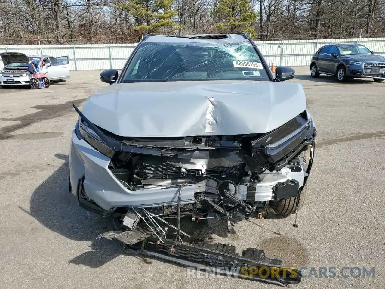 5 fotografías del automóvil dañado 5J6RS6H8XSL030276 HONDA CRV 2025