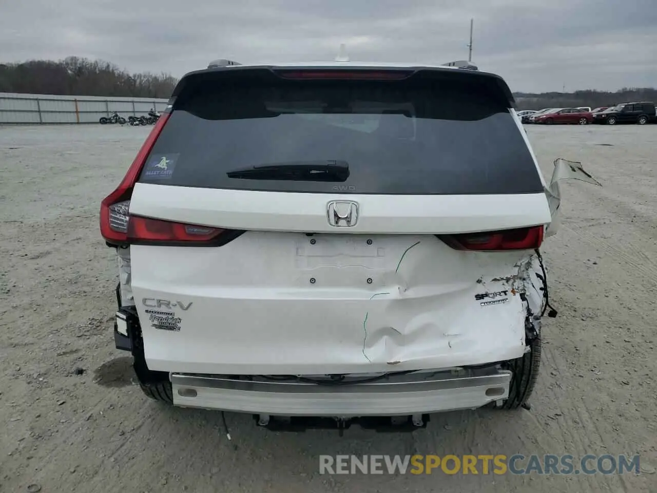 6 fotografías del automóvil dañado 5J6RS6H94SL005673 HONDA CRV 2025