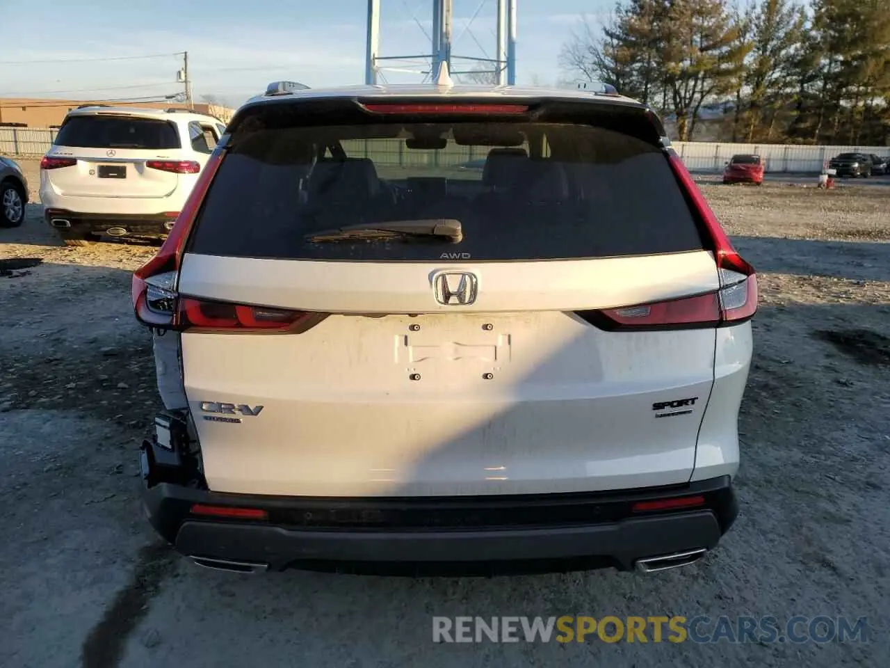 6 fotografías del automóvil dañado 5J6RS6H94SL014678 HONDA CRV 2025