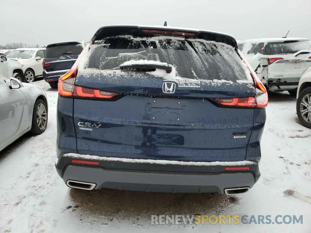 6 fotografías del automóvil dañado 5J6RS6H94SL015684 HONDA CRV 2025