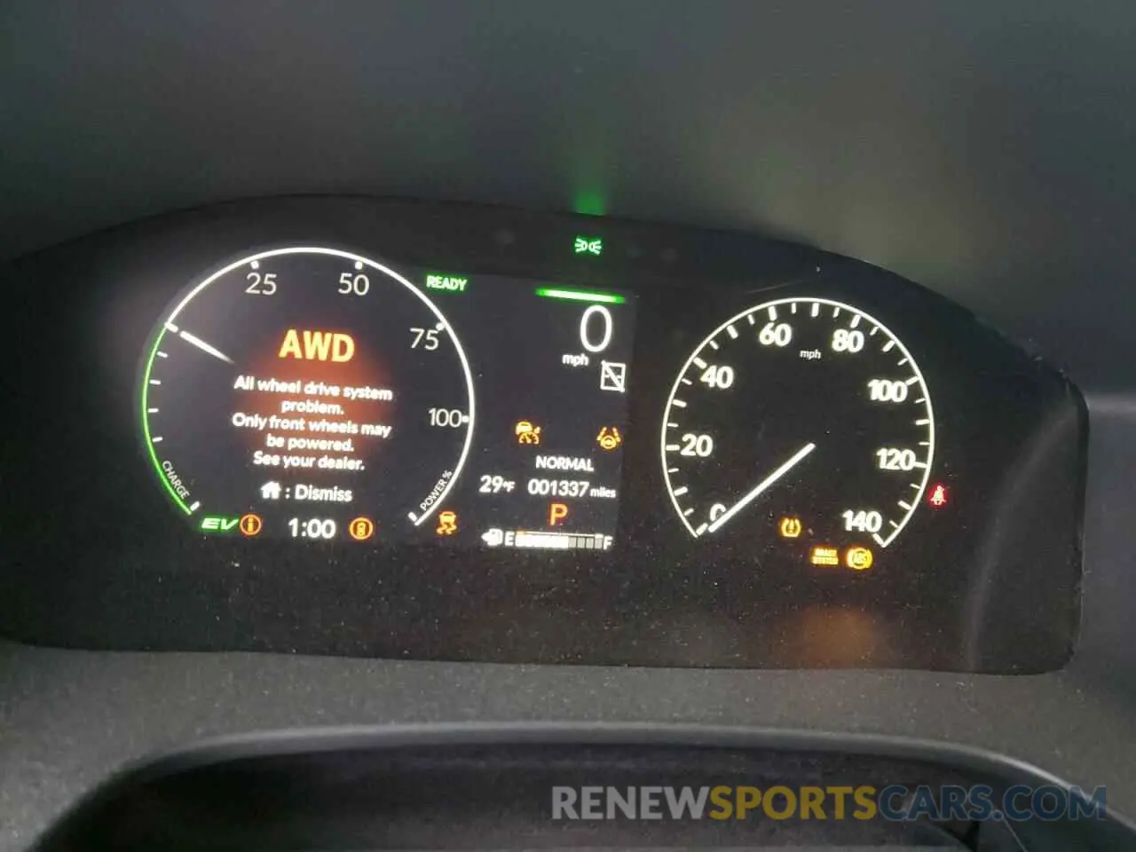 9 fotografías del automóvil dañado 5J6RS6H94SL015684 HONDA CRV 2025