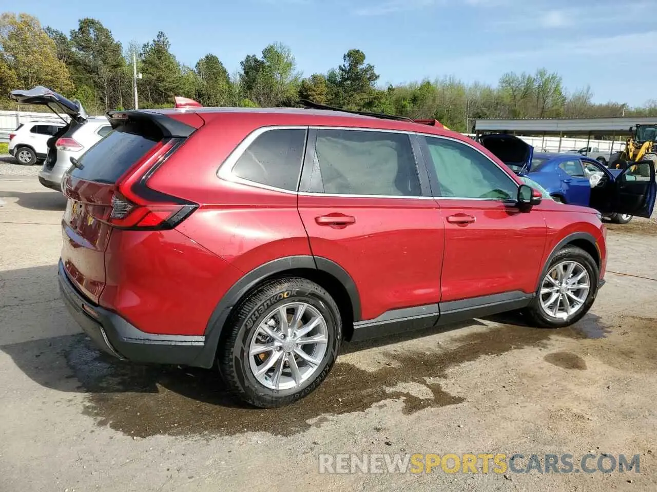 3 fotografías del automóvil dañado 7FARS3H42SE002464 HONDA CRV 2025