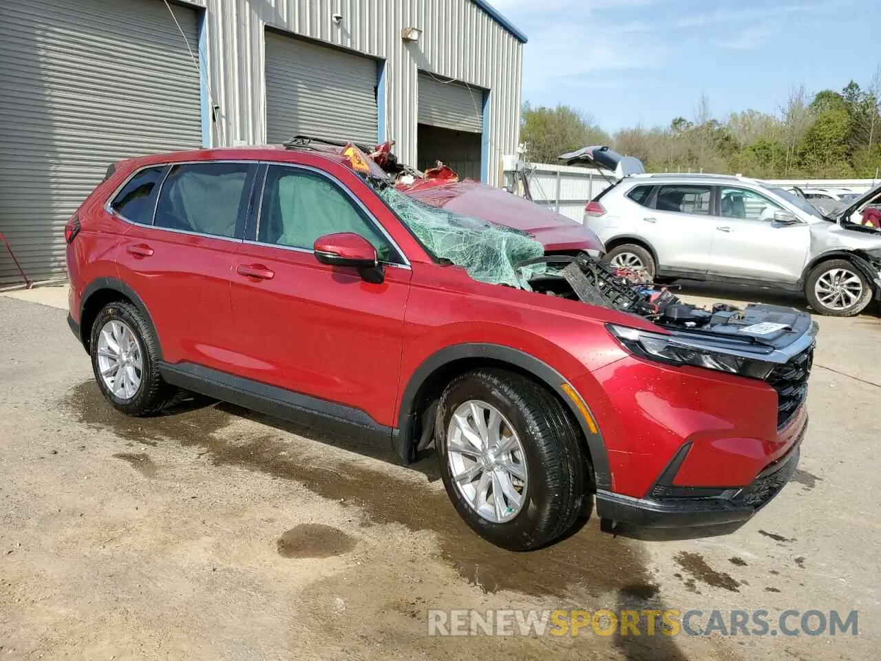 4 fotografías del automóvil dañado 7FARS3H42SE002464 HONDA CRV 2025