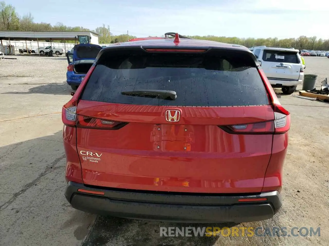 6 fotografías del automóvil dañado 7FARS3H42SE002464 HONDA CRV 2025