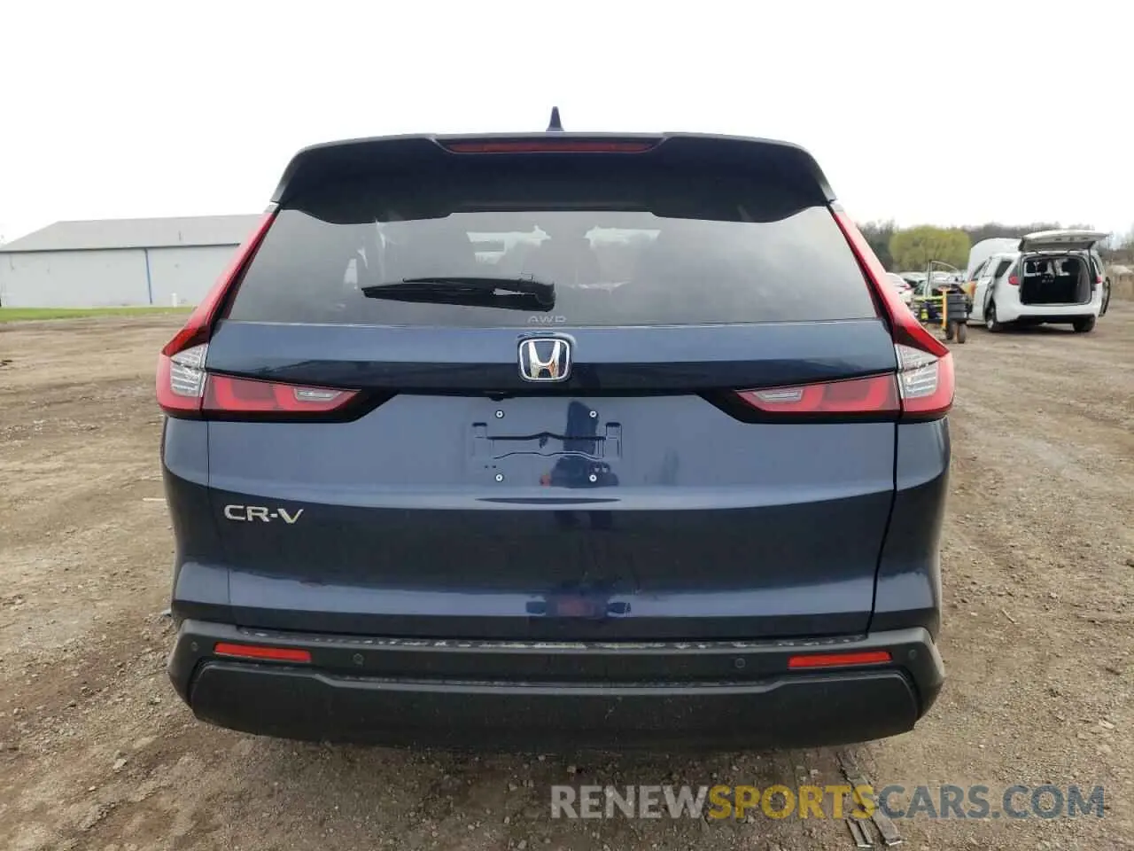 6 fotografías del automóvil dañado 7FARS4H76SE018005 HONDA CRV 2025