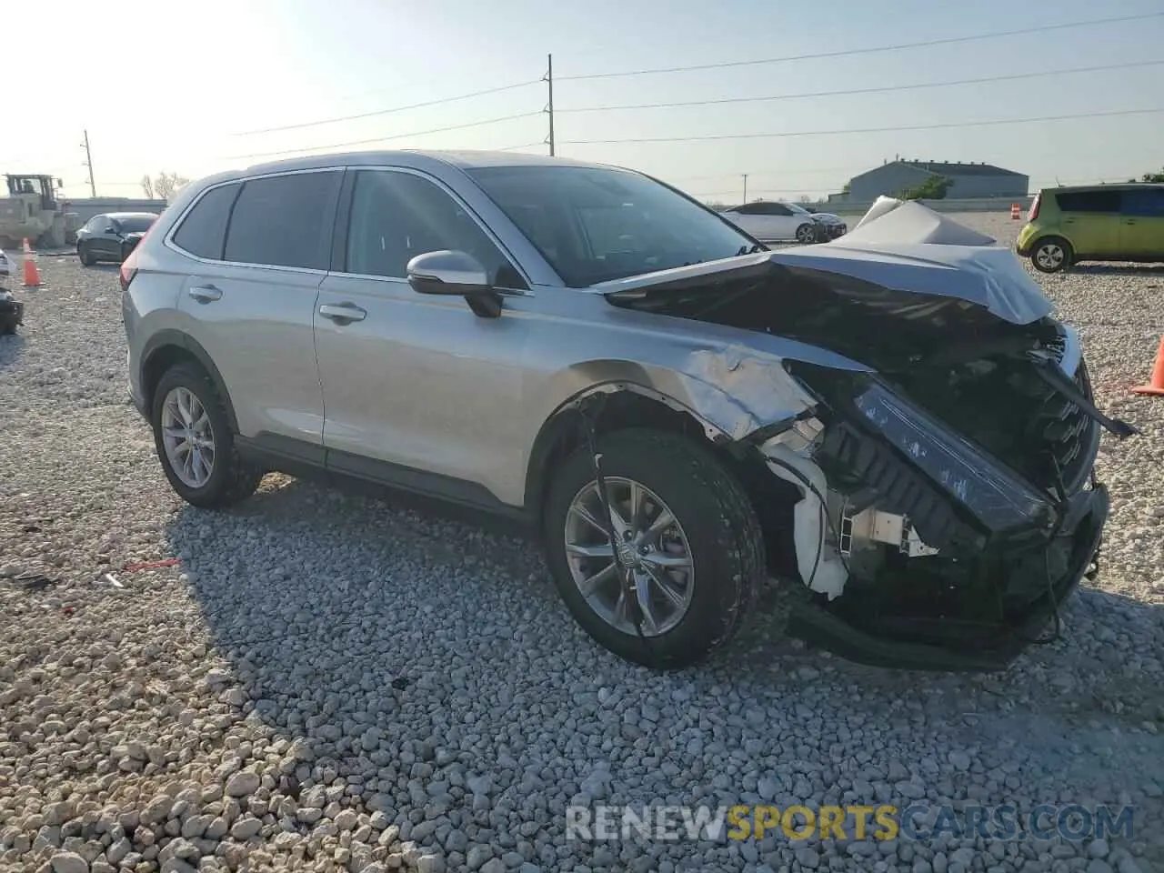 4 fotografías del automóvil dañado 7FARS4H7XSE014815 HONDA CRV 2025