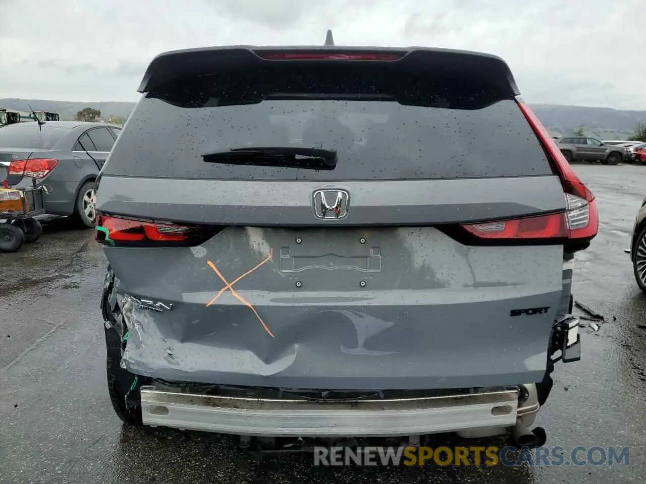 6 fotografías del automóvil dañado 7FARS5H50SE008090 HONDA CRV 2025