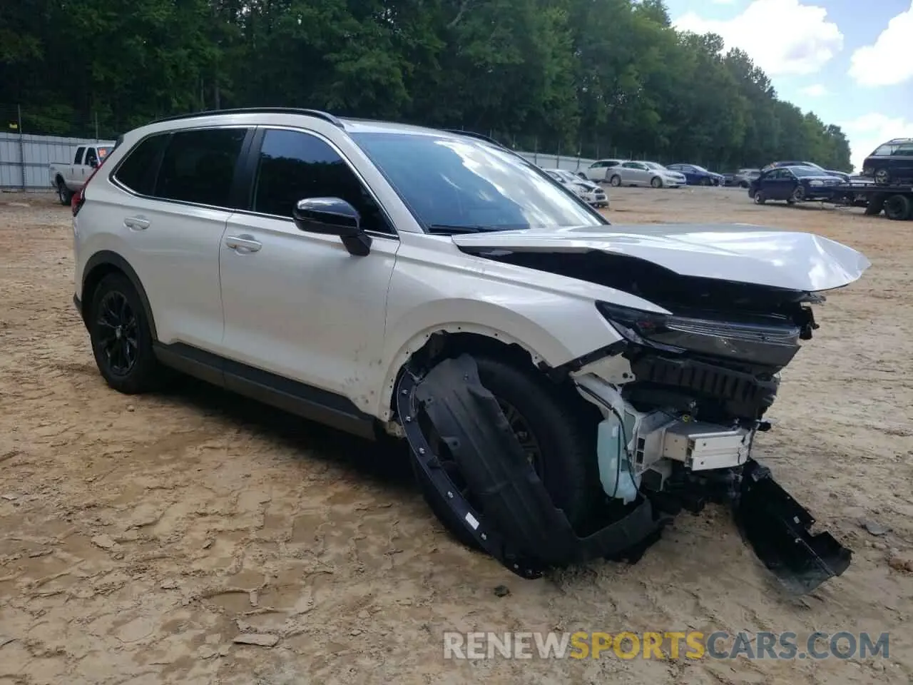 4 fotografías del automóvil dañado 7FARS5H54SE007153 HONDA CRV 2025